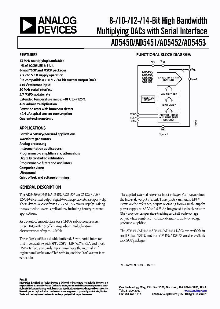 AD5452YUJ-REEL_3759997.PDF Datasheet