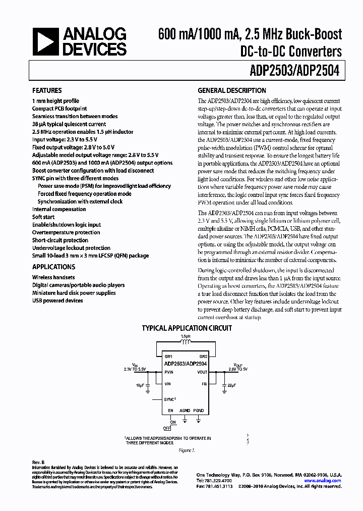 ADP2504ACPZ-50-R7_3761331.PDF Datasheet