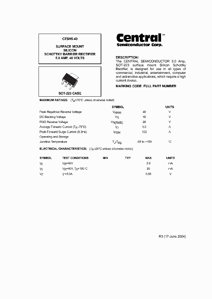 CZSH5-40_3761796.PDF Datasheet