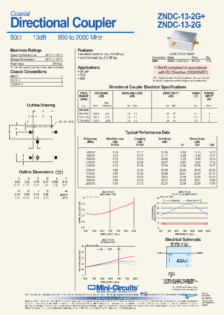 ZNDC-13-2G_3761092.PDF Datasheet