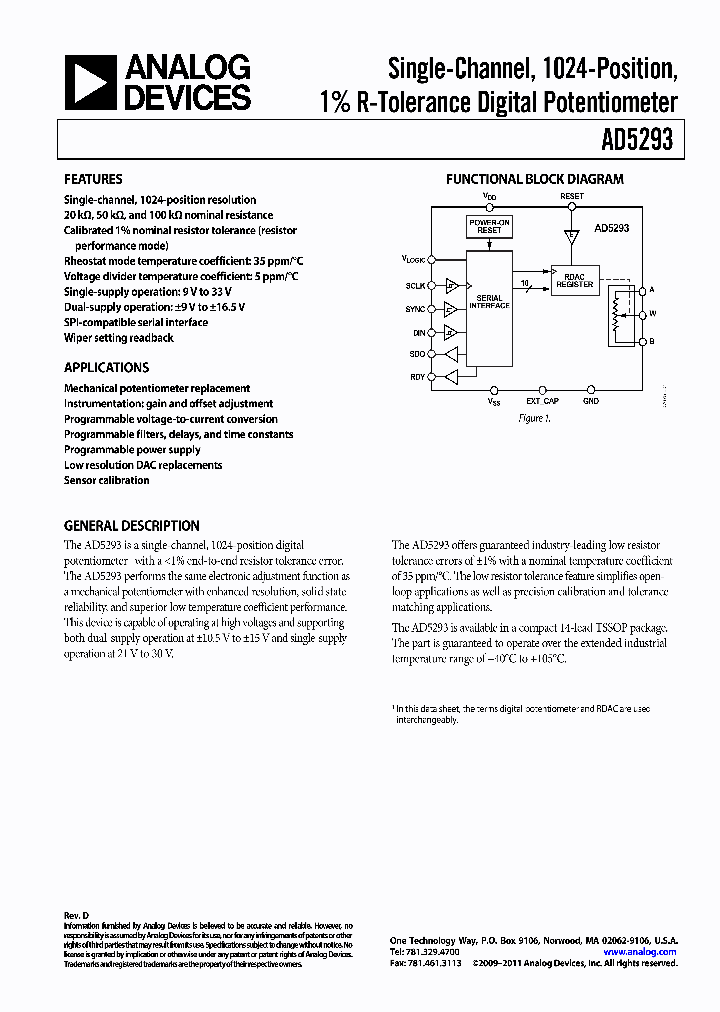 AD5293BRUZ-100-RL7_3761724.PDF Datasheet