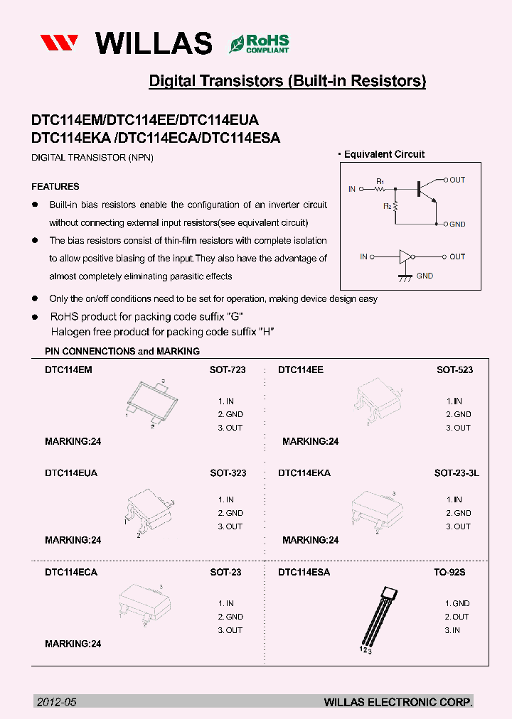 DTC114ESA_3866115.PDF Datasheet