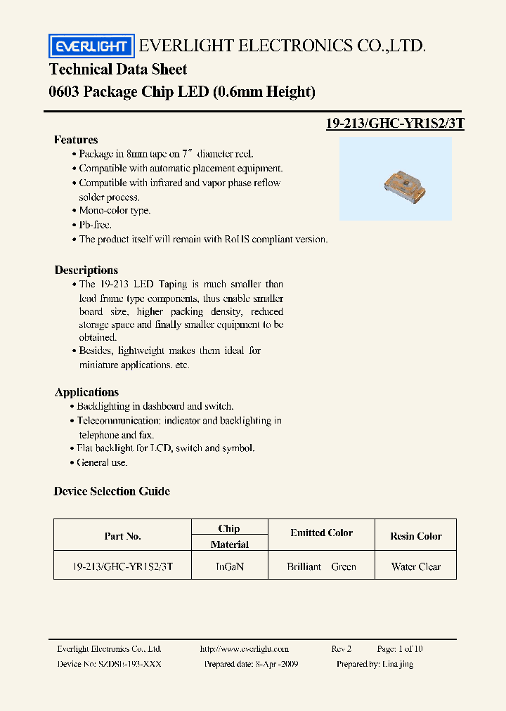 19-213GHC-YR1S23T_3756515.PDF Datasheet