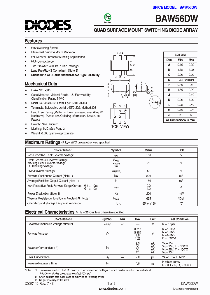 BAW56DW-7-F_3876057.PDF Datasheet