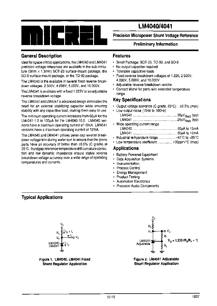 LM4040DIZ-50TAMPR_3763060.PDF Datasheet