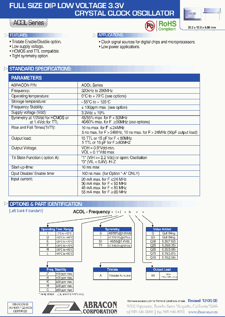 ACOL-320KHZD-C-T1-Q30_3764474.PDF Datasheet