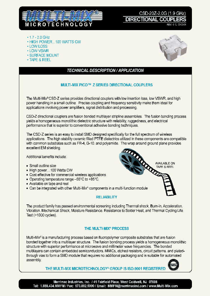 CSD-20Z-20G19GHZ_3760922.PDF Datasheet