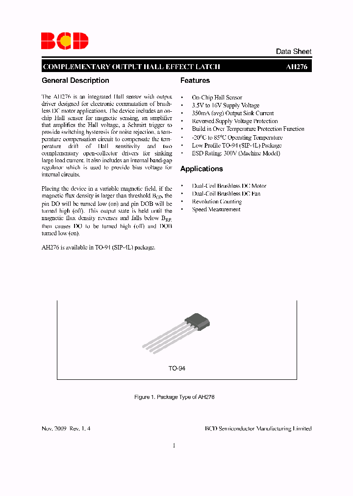 AH276Z4-CG1_3764524.PDF Datasheet