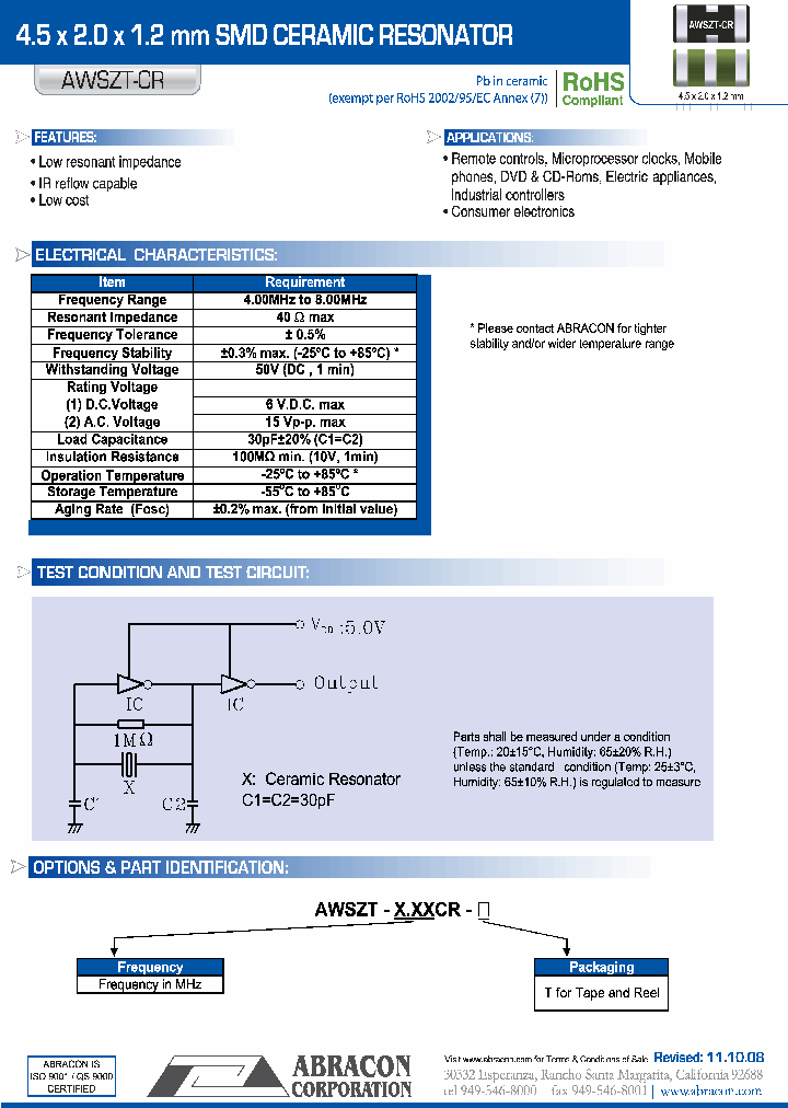 AWSZT-400MHZCR-T_3762302.PDF Datasheet