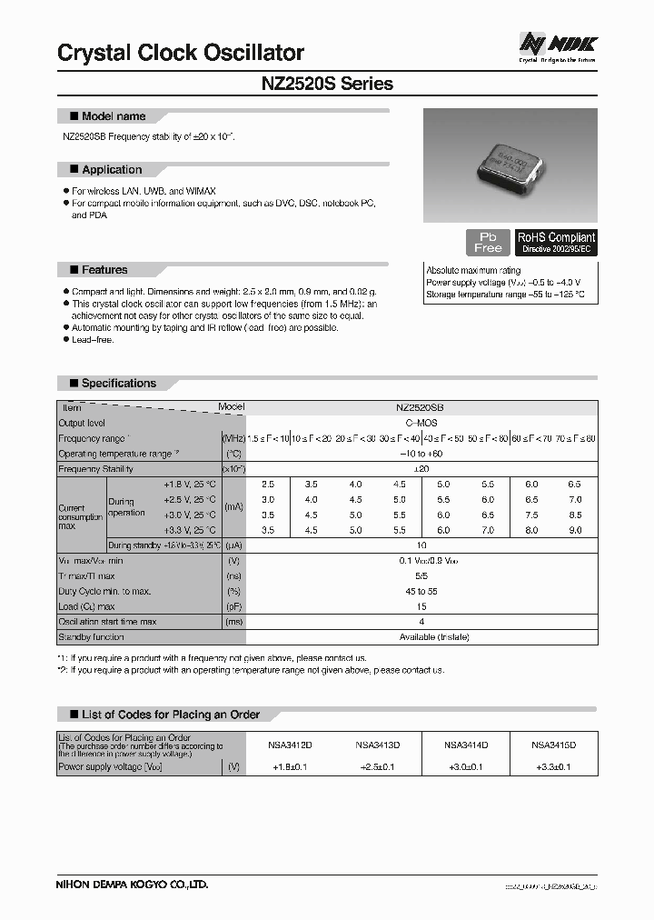 NZ2520SB-FREQ-NSA3415D_3764828.PDF Datasheet