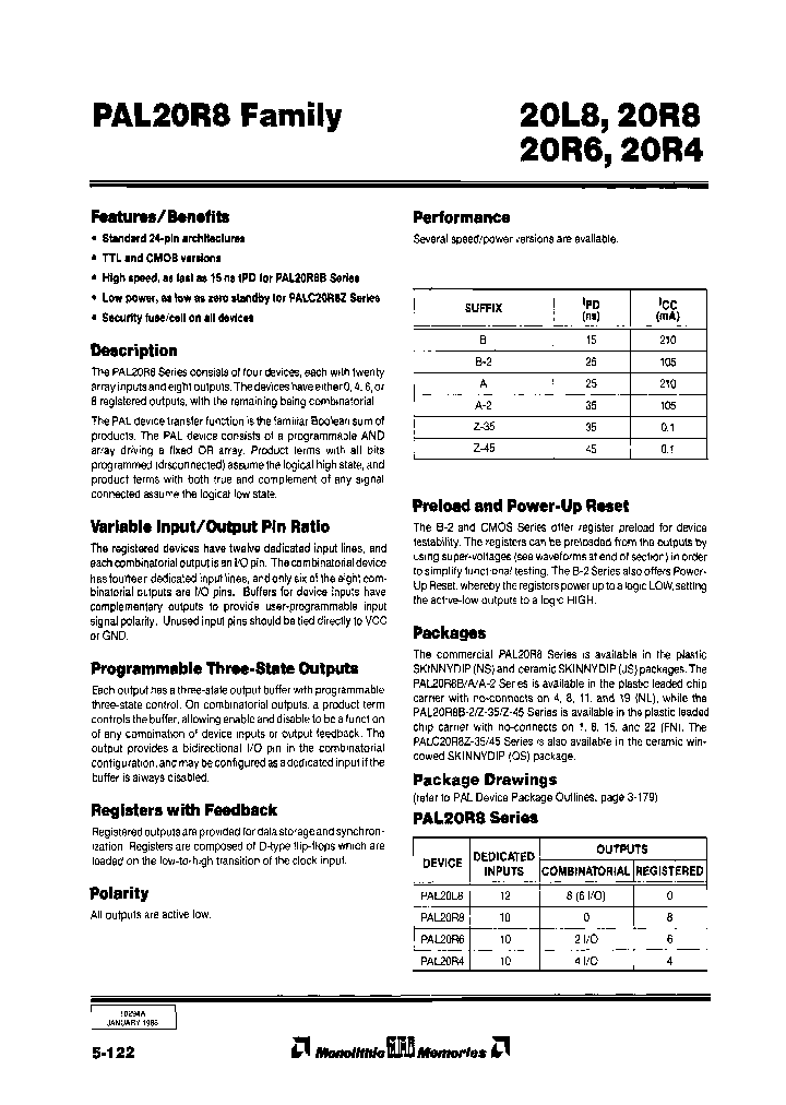 PALC20L8Z-40IFNSTD_3765183.PDF Datasheet