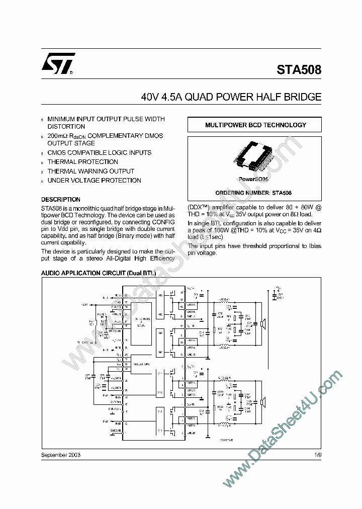 STA508_3894952.PDF Datasheet
