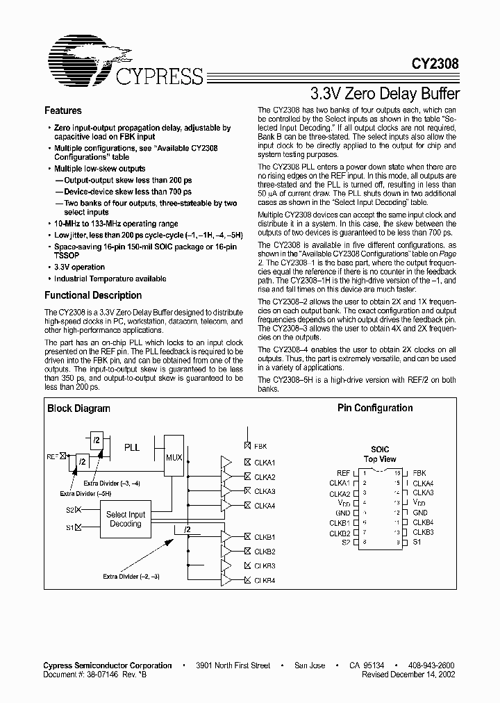 CY2308ZI-5HT_3765804.PDF Datasheet