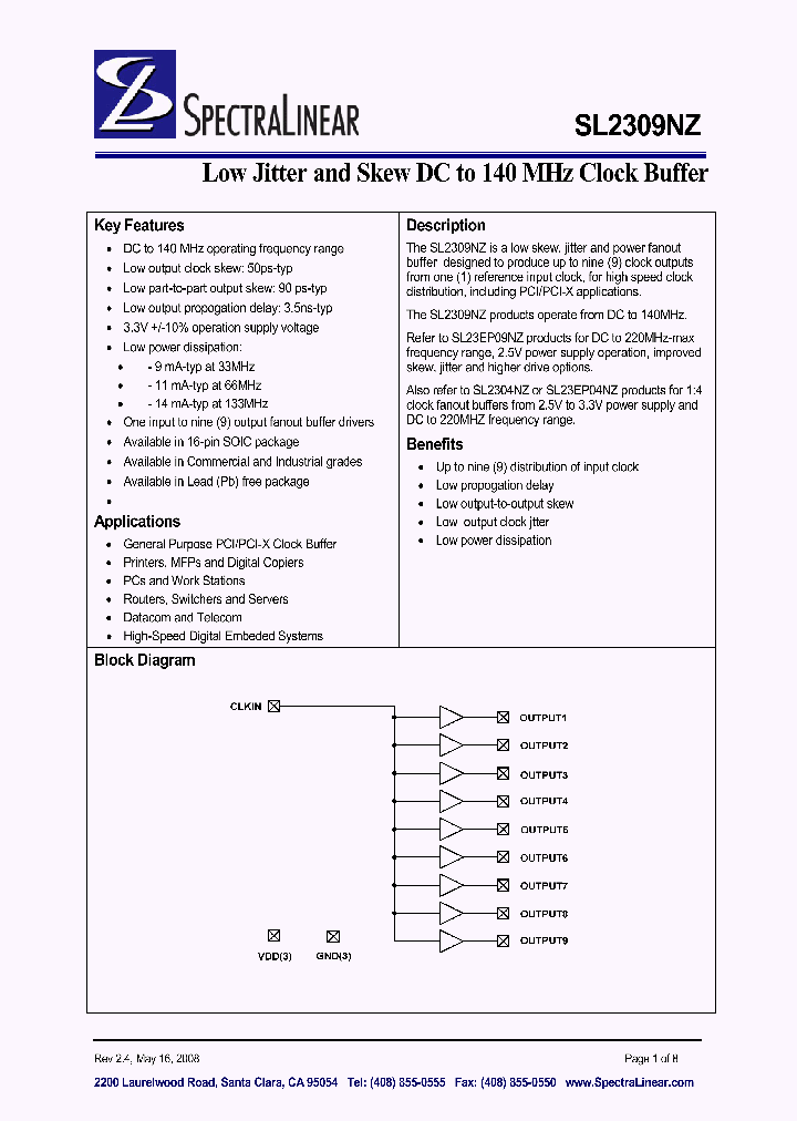 SL2309NZSI-1HT_3765815.PDF Datasheet