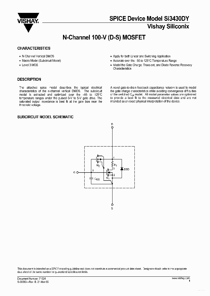 SI3430DY_3908104.PDF Datasheet