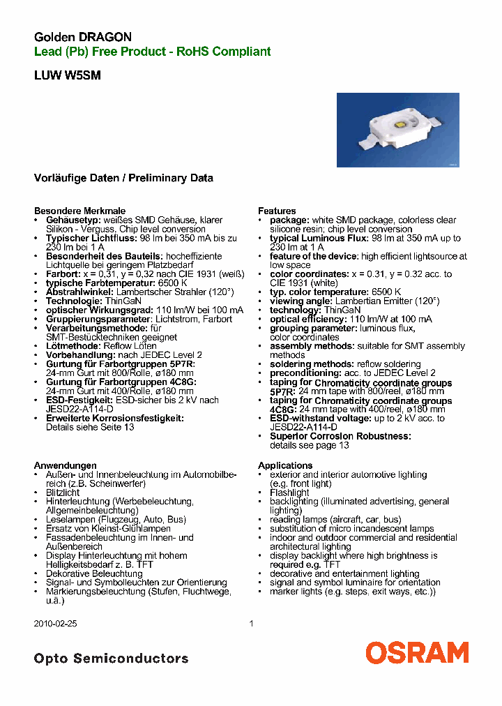LUWW5SM-JZKX-6P7Q_3767429.PDF Datasheet