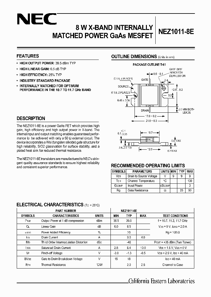 NEZ1011-8E_3768189.PDF Datasheet