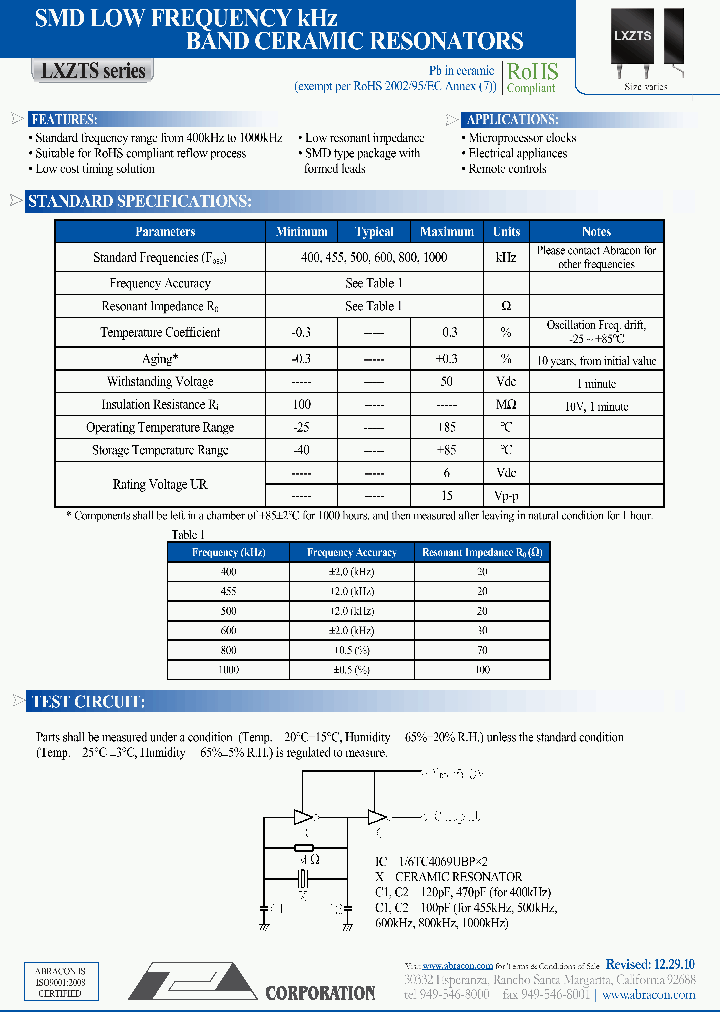 LXZTS-455KHZ_3768181.PDF Datasheet