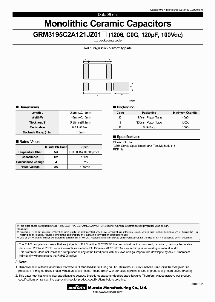 GRM3195C2A121JZ01D_3767449.PDF Datasheet