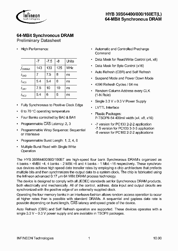 HYB39S64160ETL-8_3770855.PDF Datasheet
