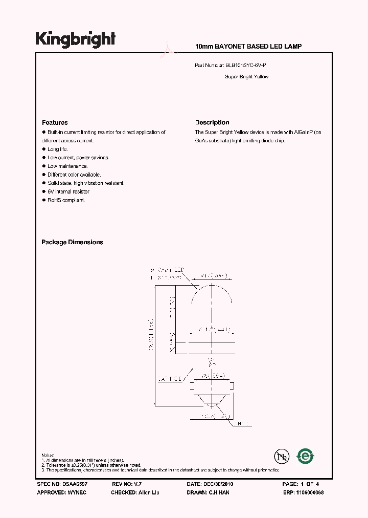 BLB101SYC-6V-P_3771378.PDF Datasheet