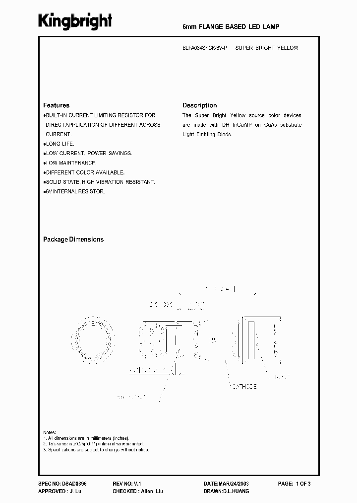 BLFA064SYCK-6V-P_3771385.PDF Datasheet