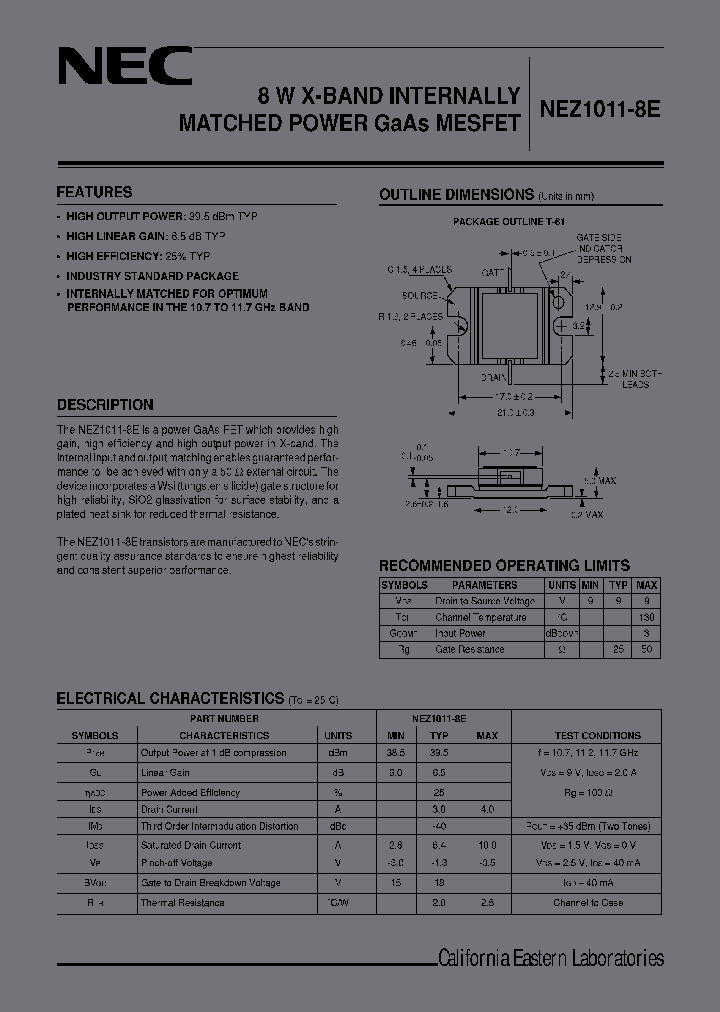 NEZ1011-8E_3768188.PDF Datasheet