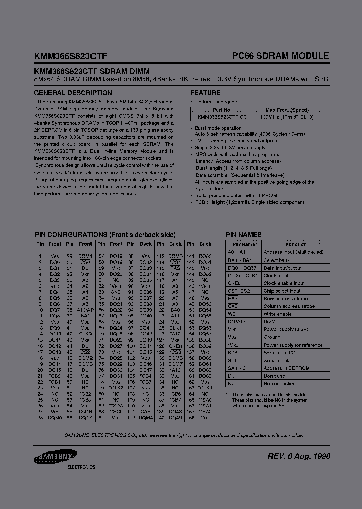 KMM366S823CTF-G0_3772046.PDF Datasheet