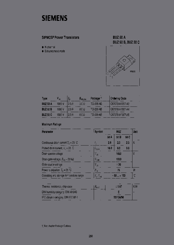 BUZ50C-E3045_3772721.PDF Datasheet