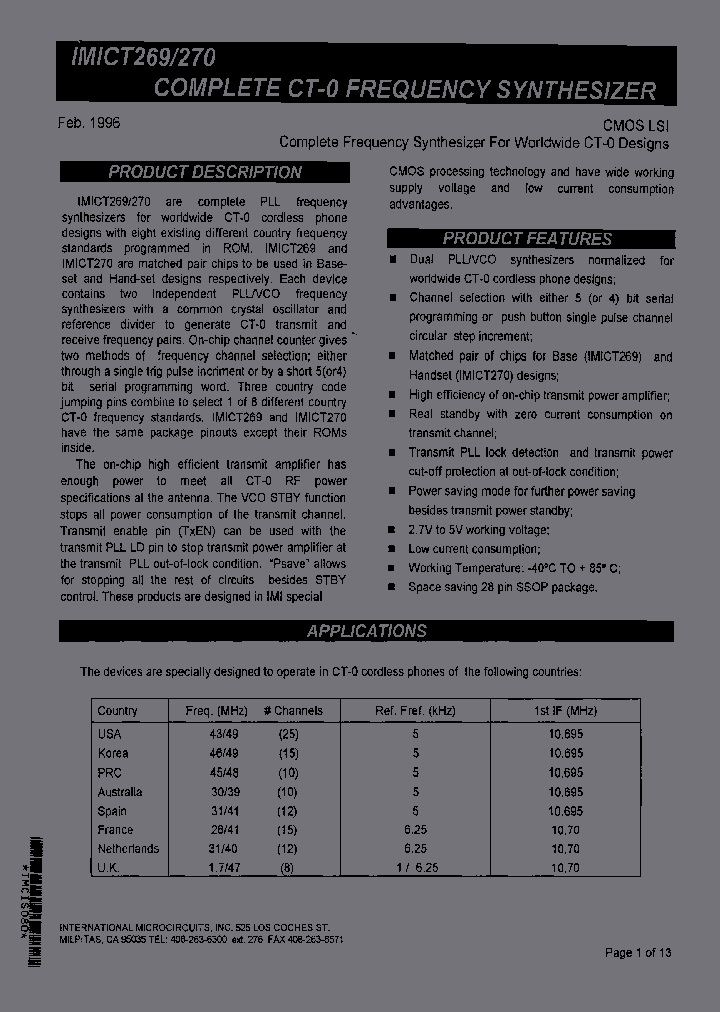 IMICT270XYB_3770946.PDF Datasheet
