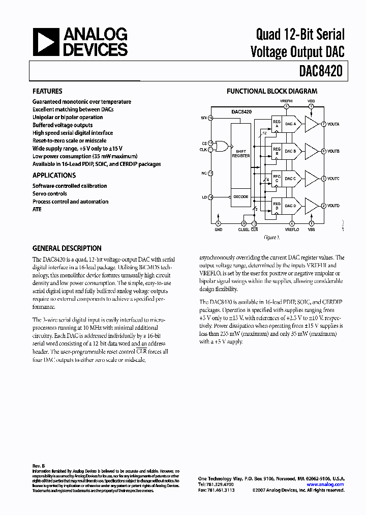DAC8420FSZ-REEL_3772435.PDF Datasheet