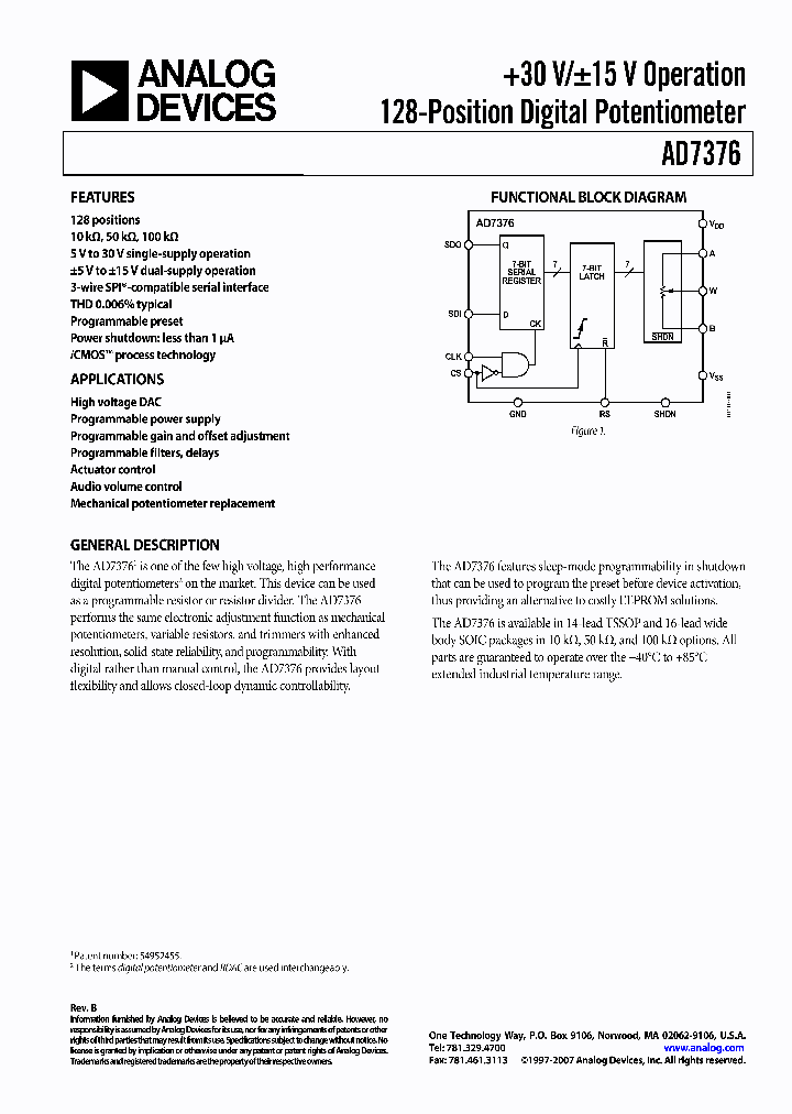 AD7376ARUZ100-R7_3770023.PDF Datasheet