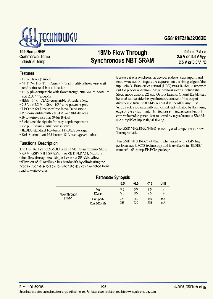 GS8161FZ18BGD-65_3769351.PDF Datasheet