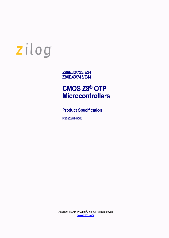 Z86E3312VSC_3773657.PDF Datasheet