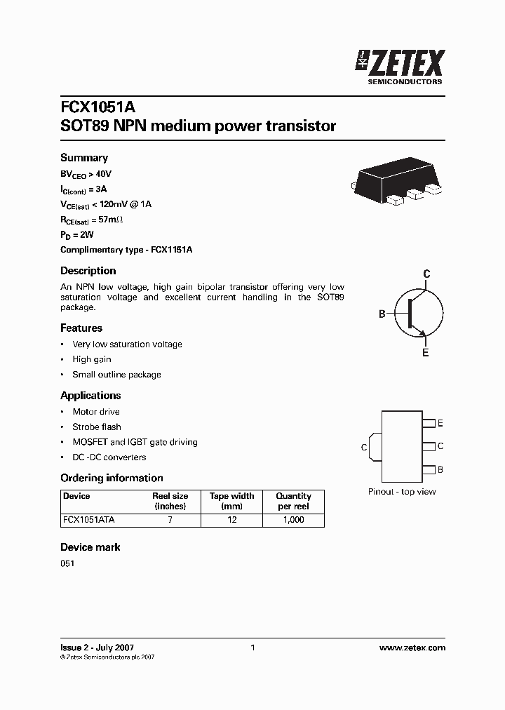 FCX1051A_3907415.PDF Datasheet