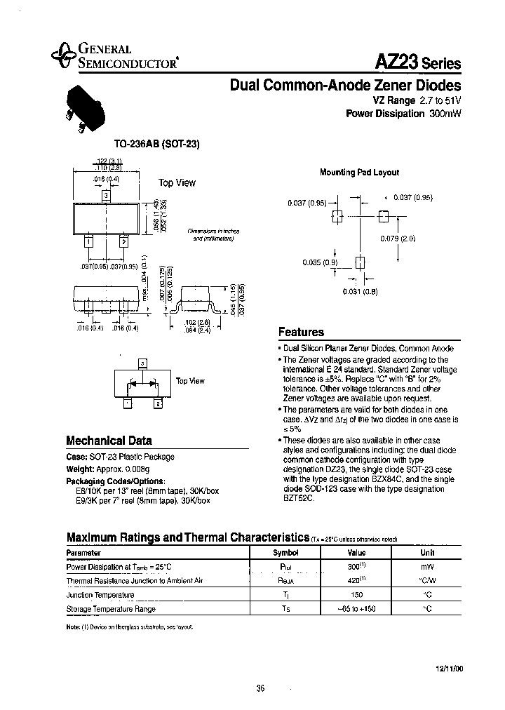 AZ23-B30E9_3774851.PDF Datasheet