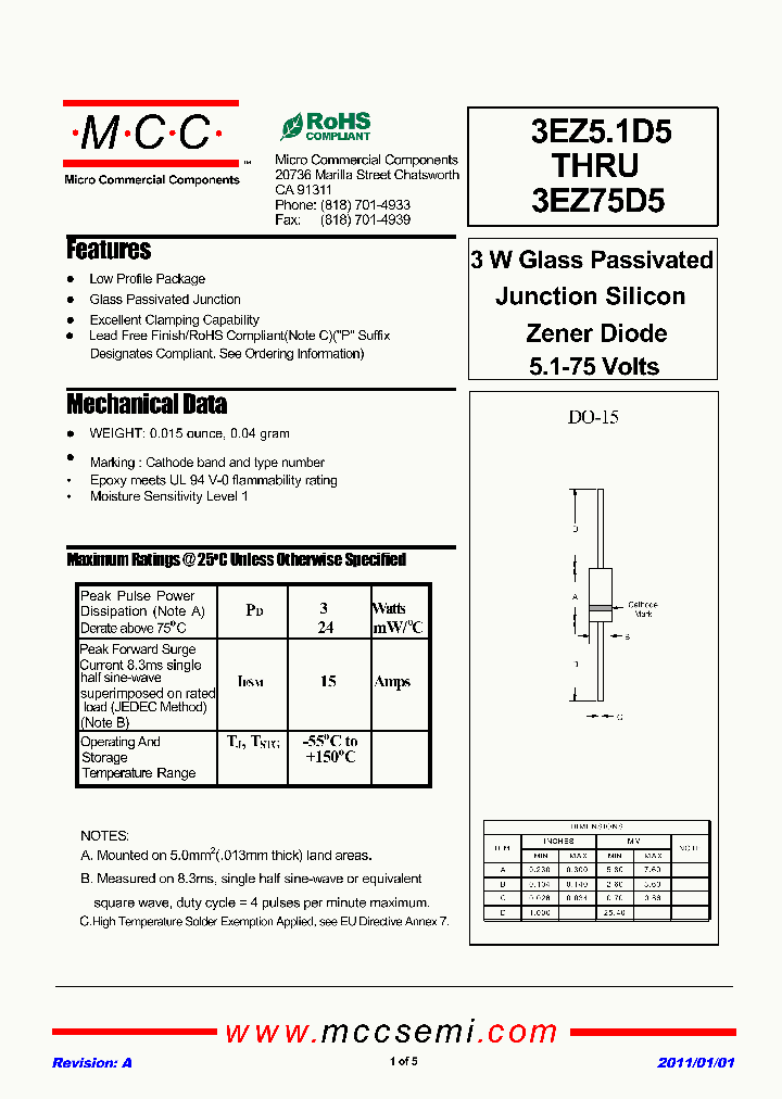 3EZ56D5-TP_3772292.PDF Datasheet
