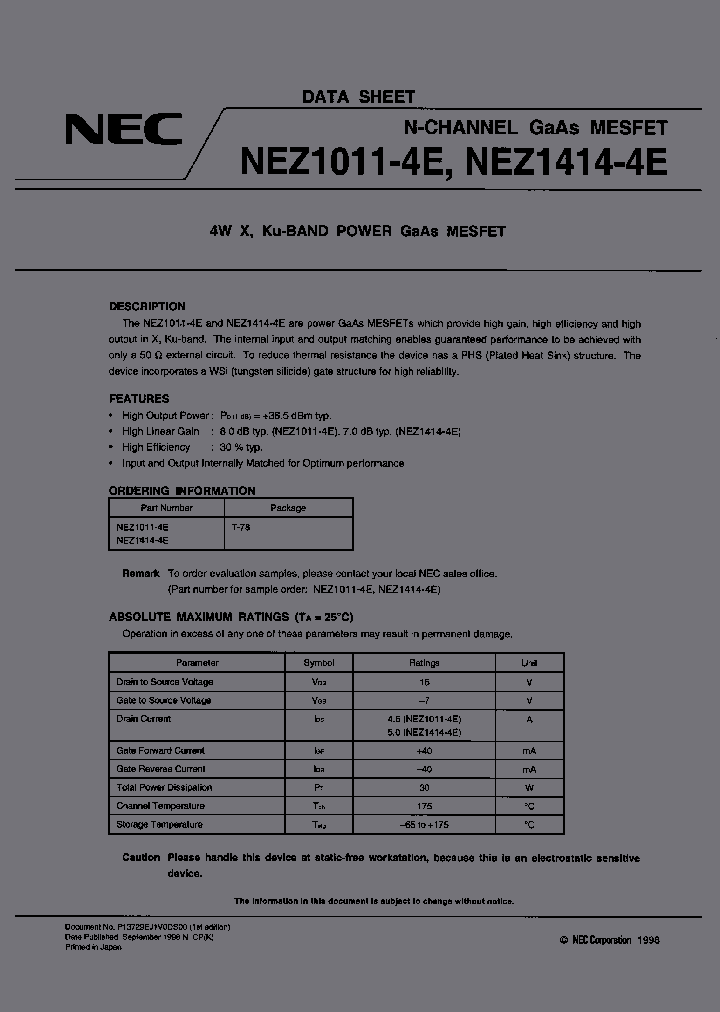 NEZ1011-4E_3768186.PDF Datasheet