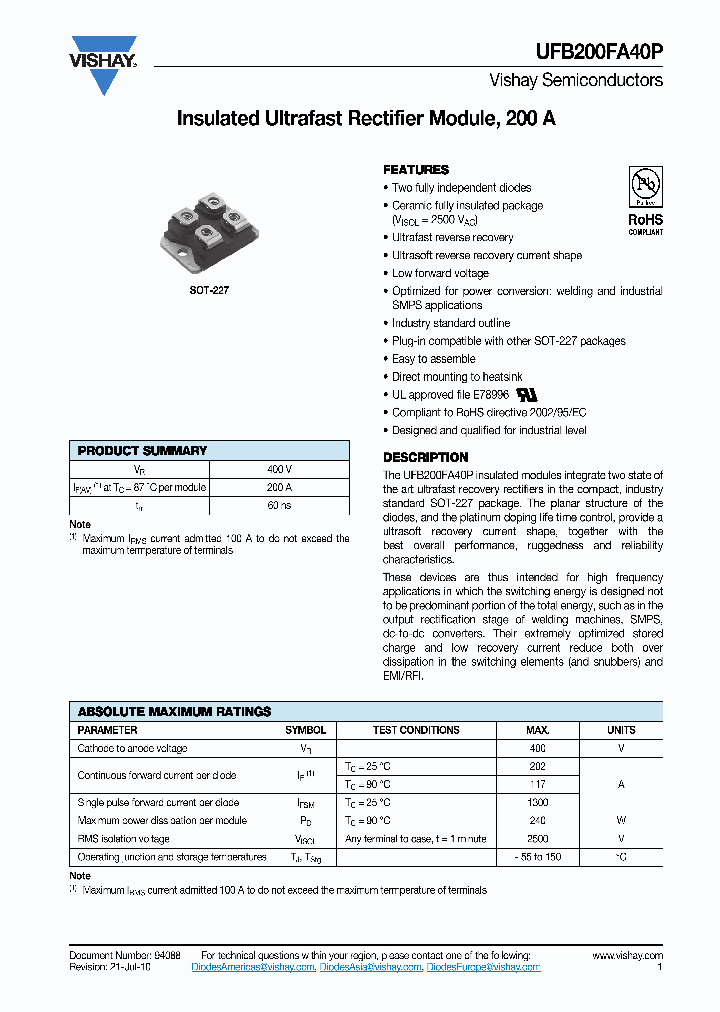 UFB200FA40P_3953216.PDF Datasheet