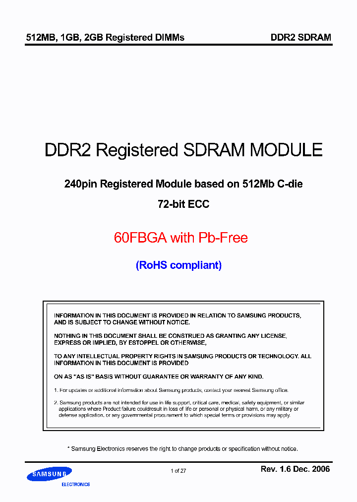 M392T2950CZA-CF7_3775251.PDF Datasheet