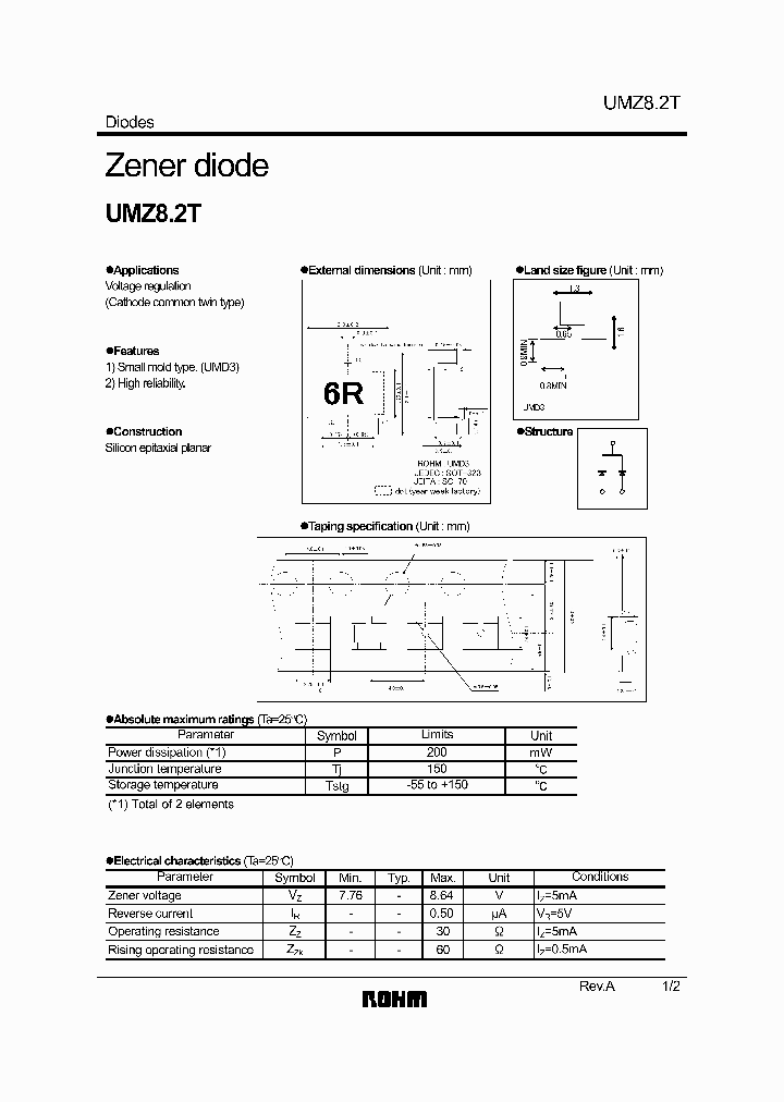 UMZ82T_3774459.PDF Datasheet