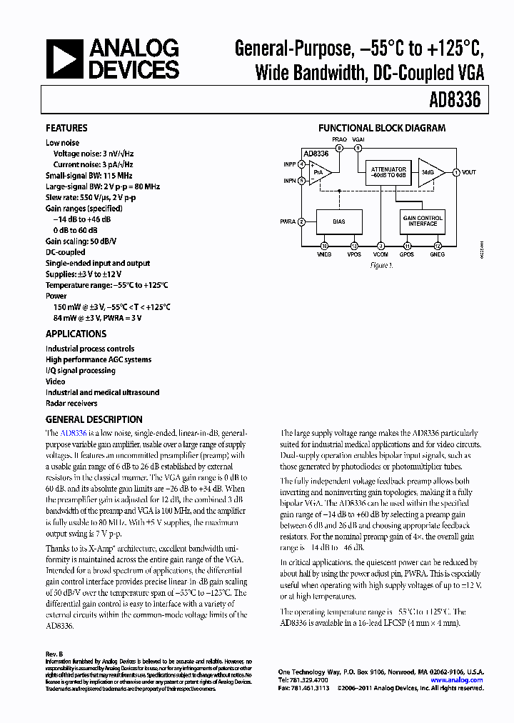 AD8336ACPZ-WP_3769836.PDF Datasheet
