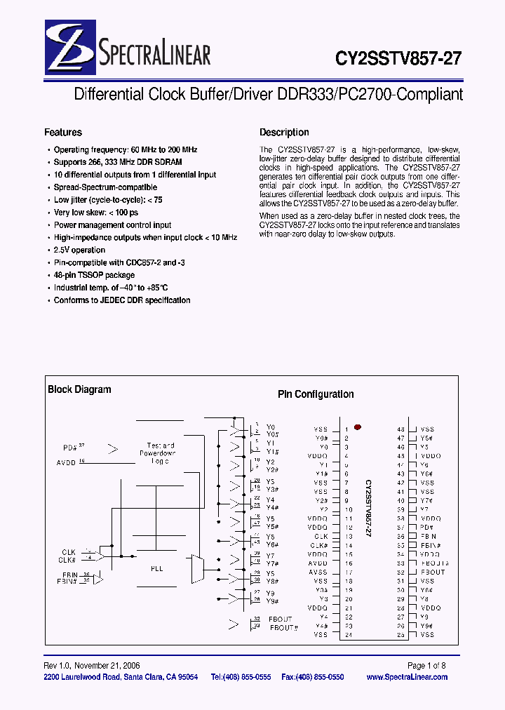 CY2SSTV857ZC-27T_3775882.PDF Datasheet