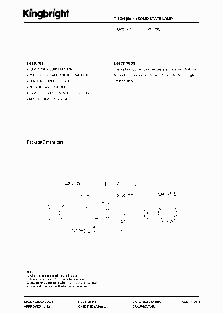 L-53YD-14V_3773261.PDF Datasheet