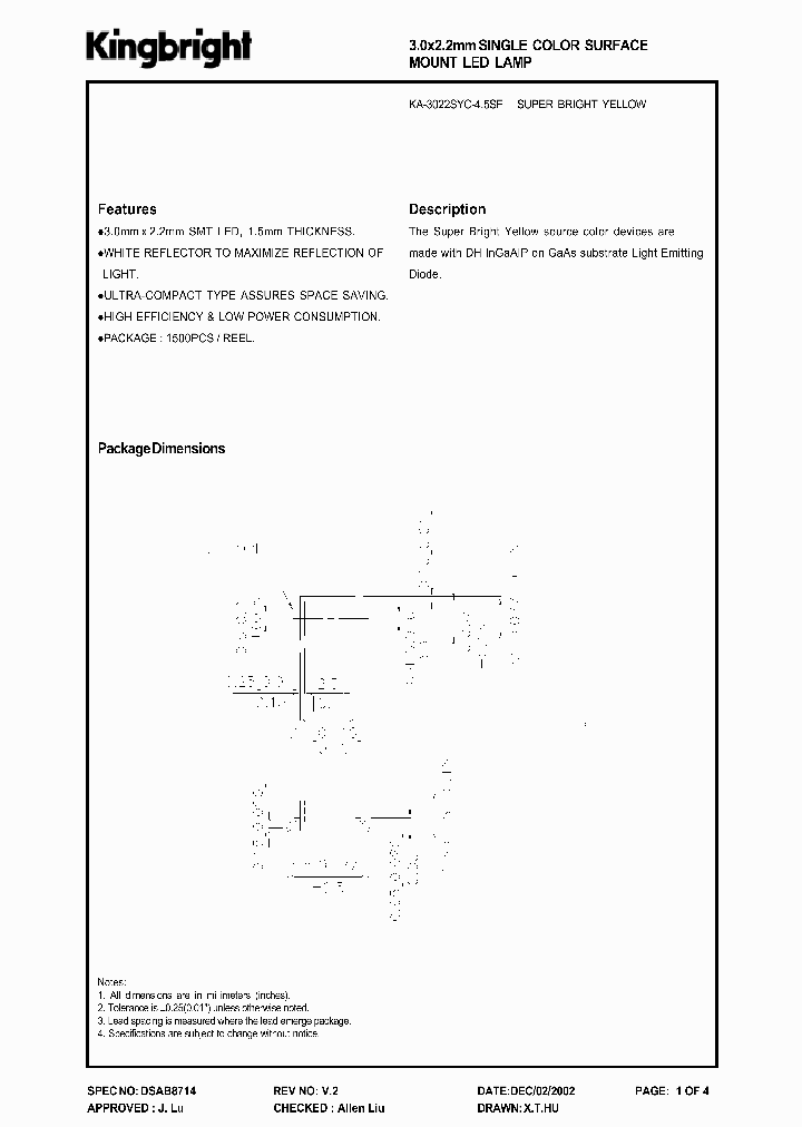 KA-3022SYC-45SF_3771304.PDF Datasheet