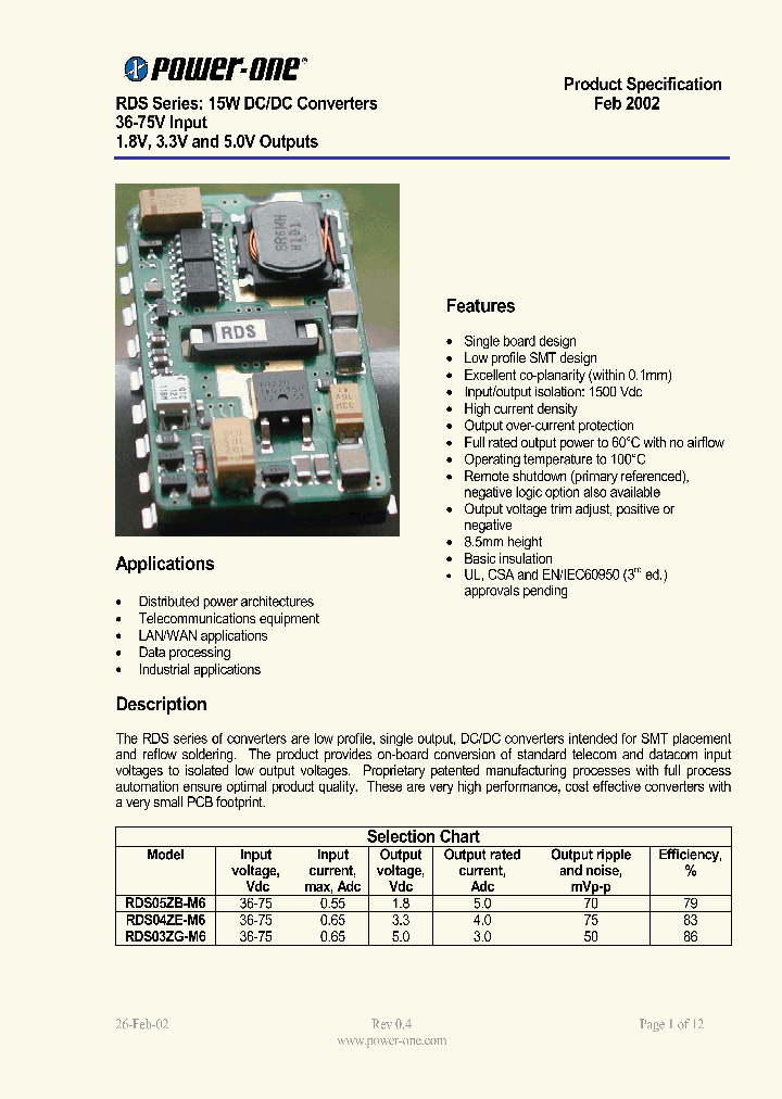 RDS05ZB-M6_3775375.PDF Datasheet