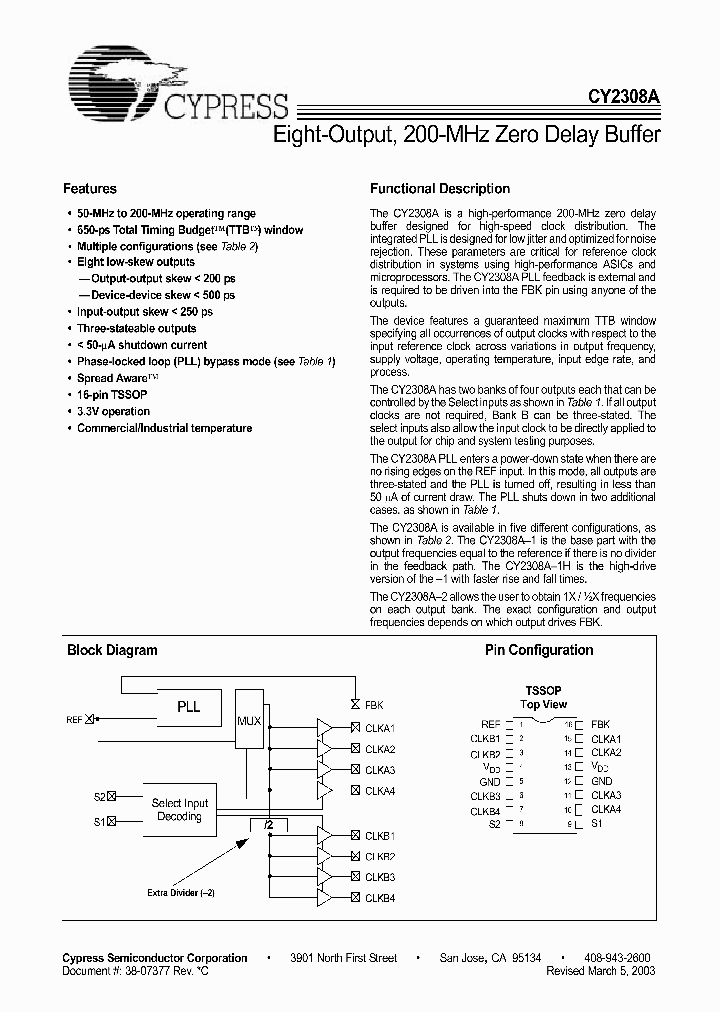CY2308AZC-1H_3775702.PDF Datasheet