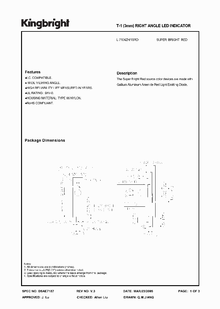 L-7104ZH1SRD_3779240.PDF Datasheet