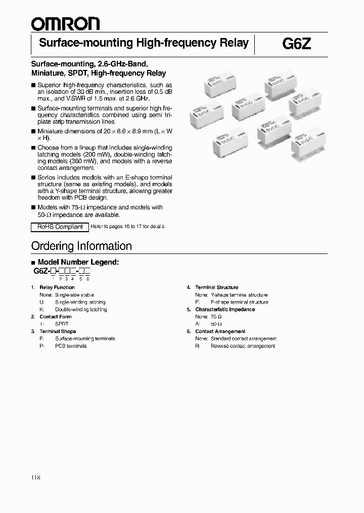 G6ZK-1P-A12VDC_3779304.PDF Datasheet