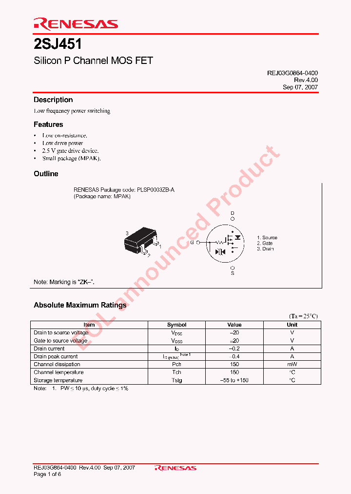 2SJ451ZK-TR-E_3779527.PDF Datasheet